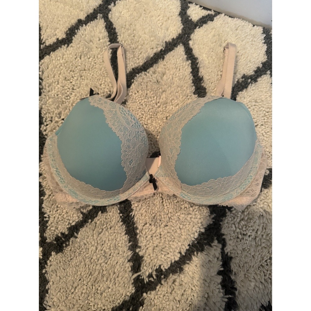 Victorias Secret Dream Angels Push Up Bra 34c Underwire Lace Detail Intimates
